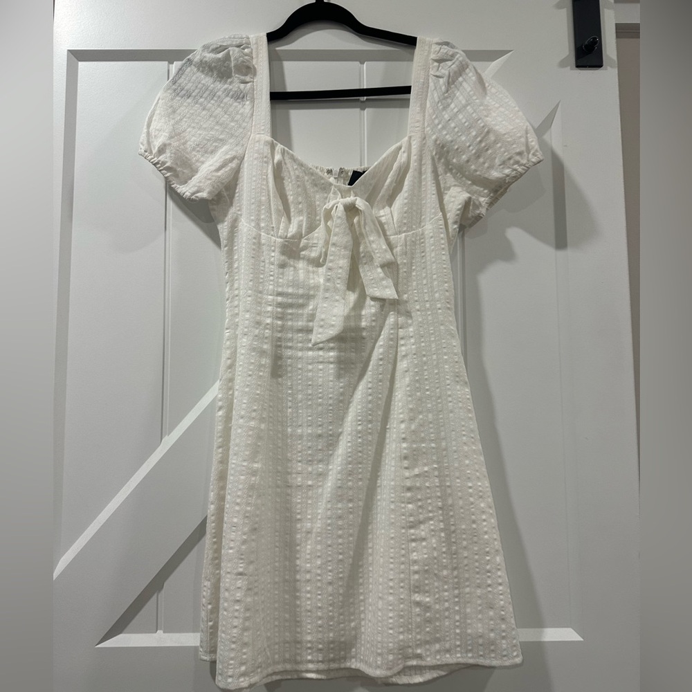 Lumiere Puff Sleeve Sweetheart Dress
